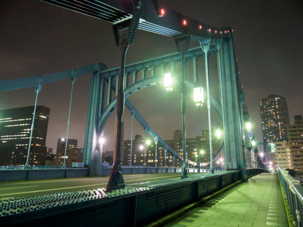 istock Bridge night view in Japan 803687660