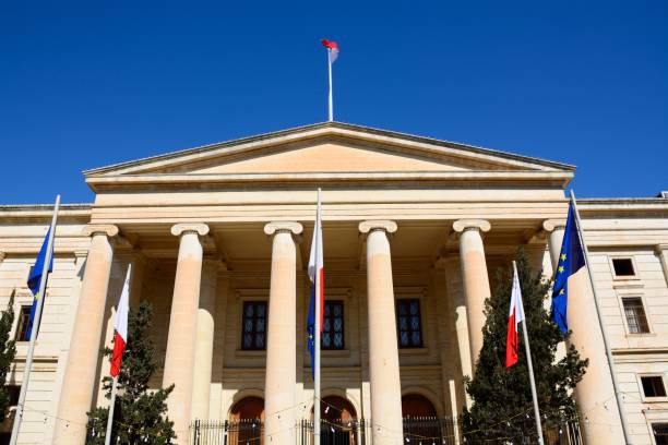 istock Law Court Building, Valletta. 803689968