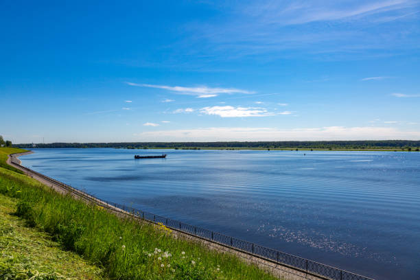istock The great russian river Volga 803707854