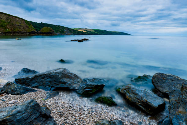 istock Seascapes taken From a Stony beach between Par Sands and Polkerris 803707874