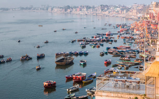 istock ganga ghat of banaras 803720214