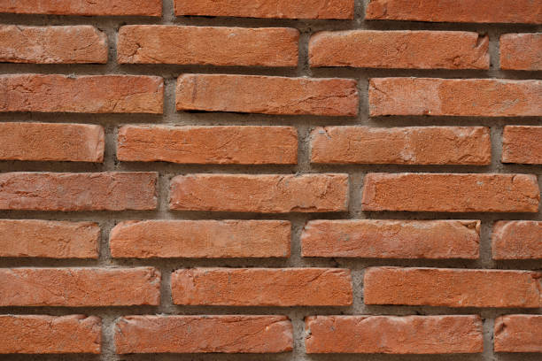 istock Brick wall background, Wallpaper made out of bricks, Brick wall texture 803732254