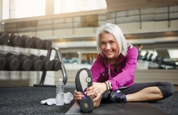 istock Fitness fanatic in her fifties 803735852