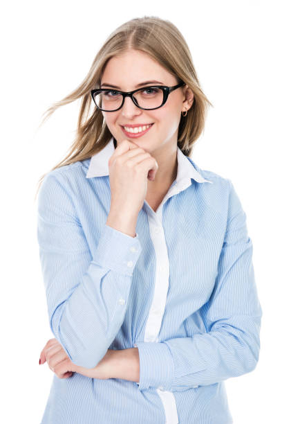 istock Cute Girl With Glasses 803746130