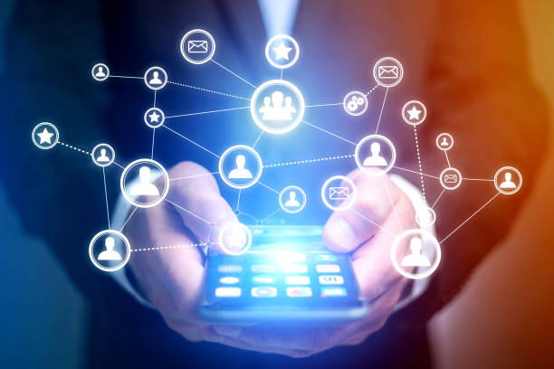 istock Concept of business international network interface - Technology concept 803748590