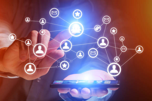 istock Concept of business international network interface - Technology concept 803748608