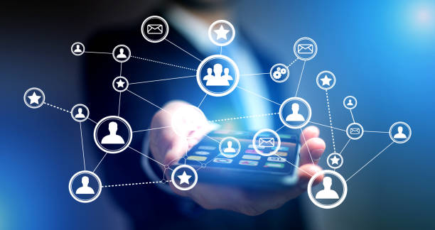 istock Concept of business international network interface - Technology concept 803748694