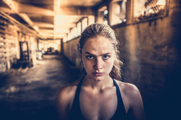 istock Portrait of an athlete 803752040