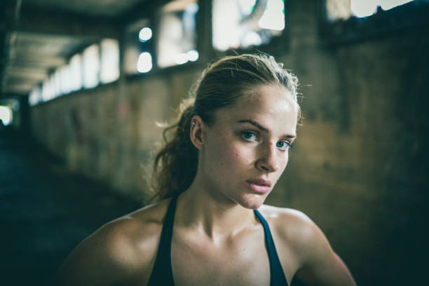 istock Portrait of an athlete 803752144