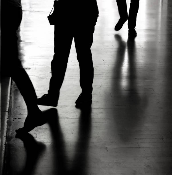 istock Silhouettes and shadows in the city 803752210