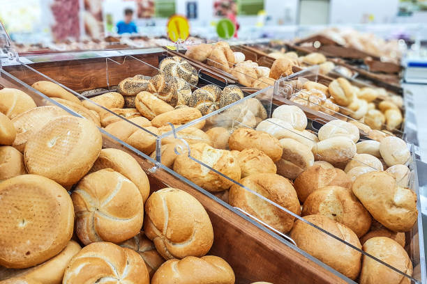vari tipi di pane - polish bread foto e immagini stock