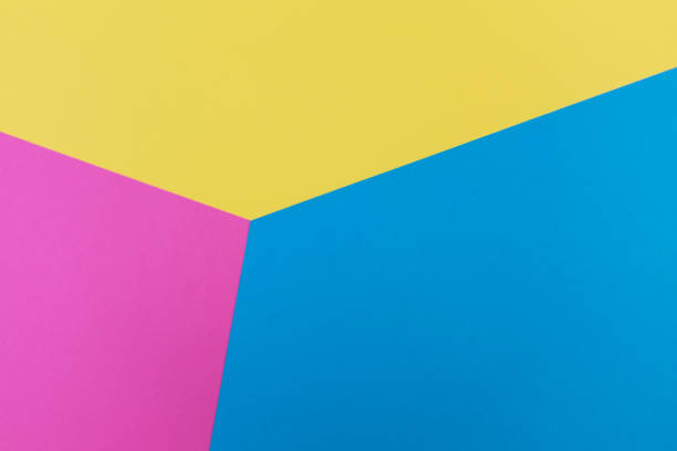 istock decorative art of colored paper pieces. 803812398