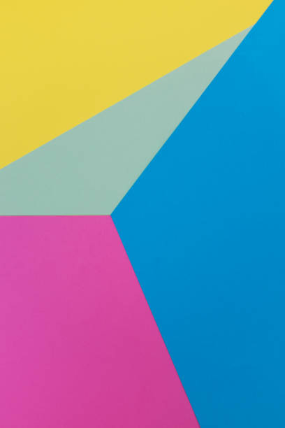 istock decorative art of colored paper pieces. 803812466