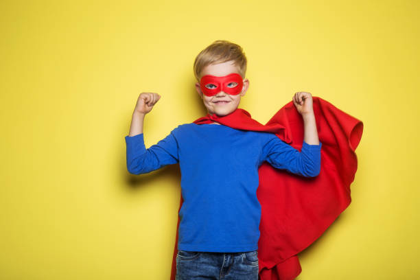 istock Boy in Superhero Costume 803815652