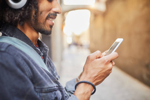 istock Young trendy man in Barcelona. 803816162
