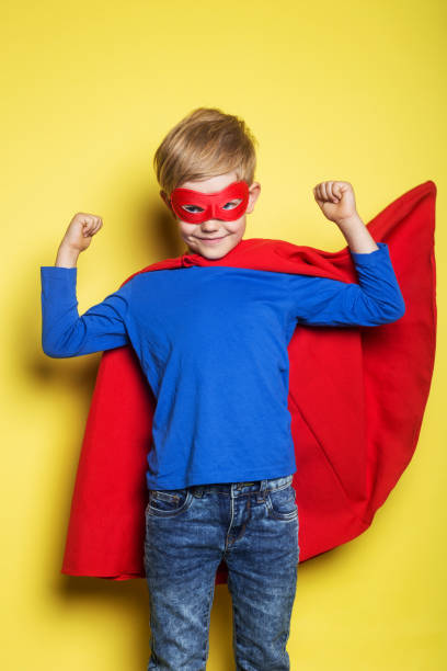 istock Boy in Superhero Costume 803816362