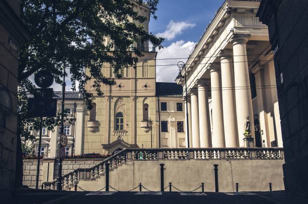 istock polish city Lublin cathedral side view 803821152
