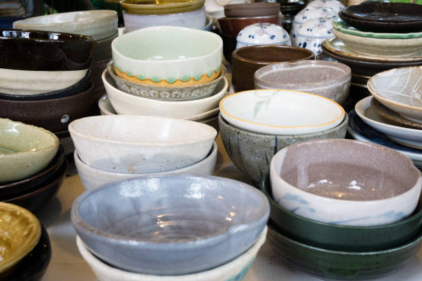 istock The oriental crockery 803821658