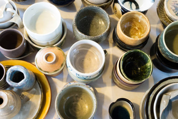 istock The porcelain crockery collection 803821804