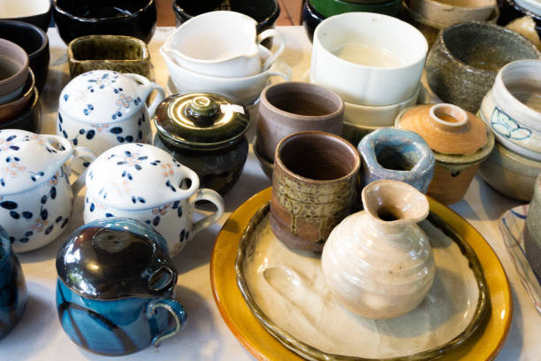 istock The porcelain crockery 803828910