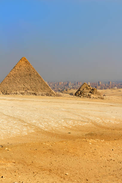 istock The Pyramids of Giza, man-made structures from Ancient Egypt 803837762