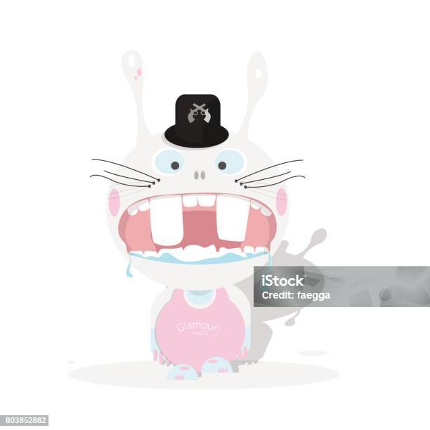 Rageful Rabbit Angry Rabbit Stock Illustration - Download Image Now - Anger, Animal ...