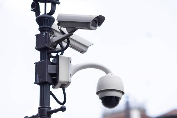 kamery monitoringu cctv - security camera dome security system security zdjęcia i obrazy z banku zdjęć