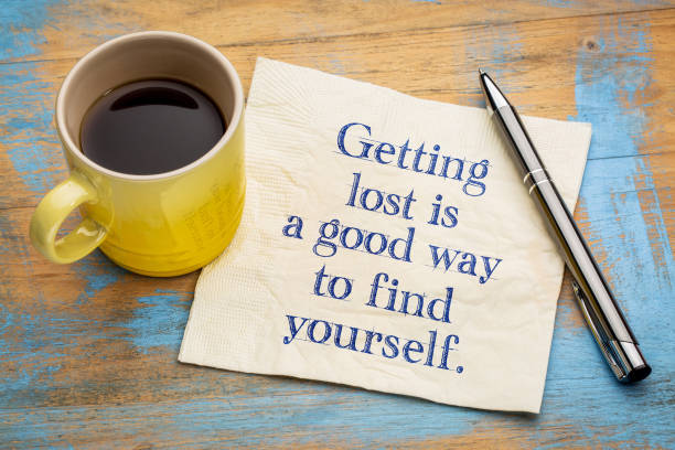 istock Getting lost is a good way to find yourself 803872012