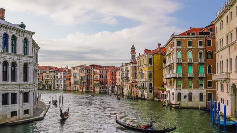 4K time lapse of venice