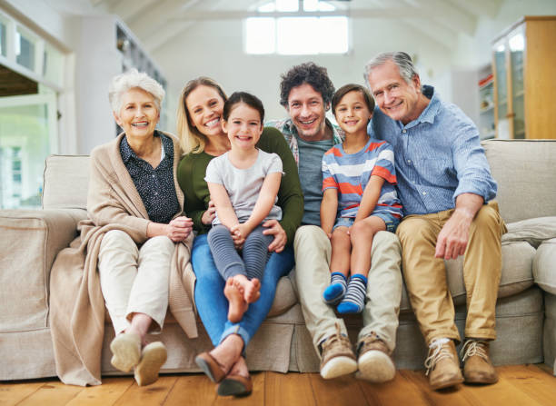 istock Home is where the family is 803888478
