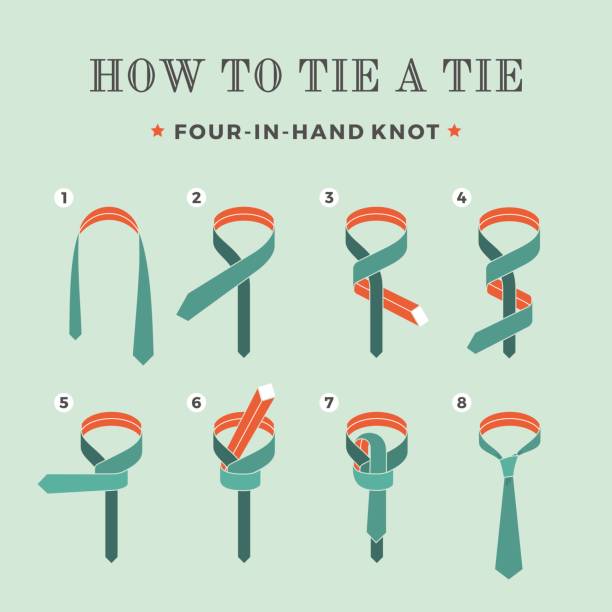 how to tie a tie easy step by step