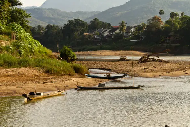 Photo of Nam Ou river in Nong Khiaw village