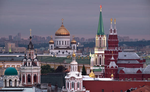 istock Cityscape of Moscow 803925516