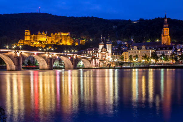 istock View to castle, Heidelberg, Germany 803941204