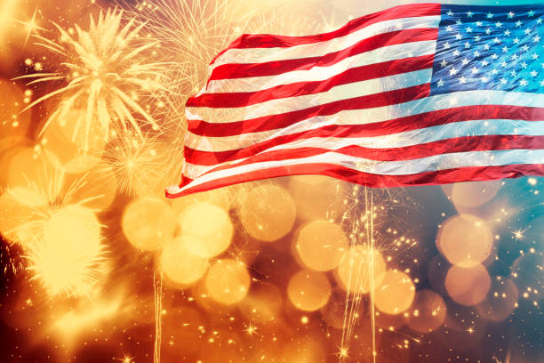istock Celebrating Independence Day in US 803972524
