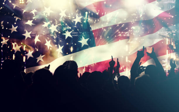 istock Celebrating Independence Day in US 803972628