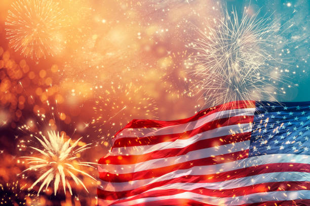 istock Celebrating Independence Day in US 803977042