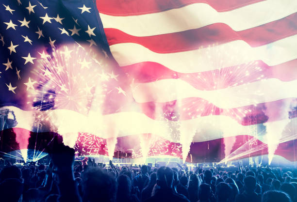 istock Celebrating Independence Day in US 803981184