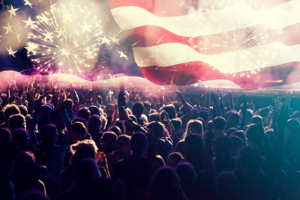 istock Celebrating Independence Day in US 803982414