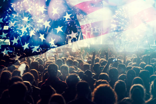 istock Celebrating Independence Day in US 803983888