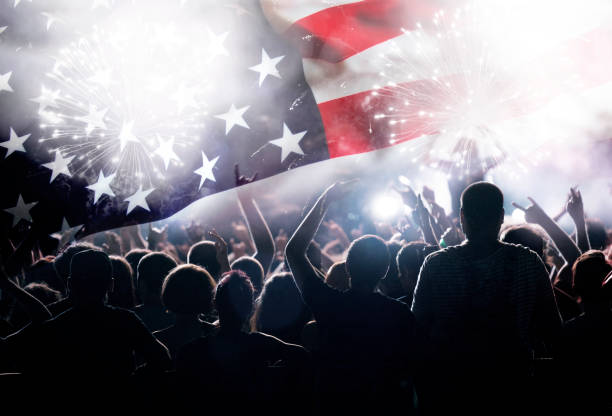 istock Celebrating Independence Day in US 803987462
