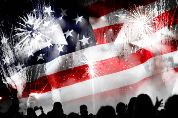 istock Celebrating Independence Day in US 803987626