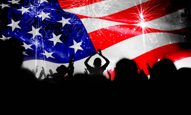 istock Celebrating Independence Day in US 803987674