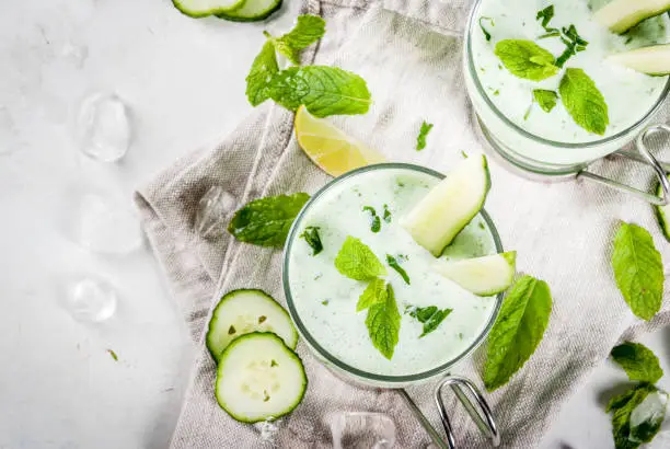 Photo of Cold cucumber and avocado soup