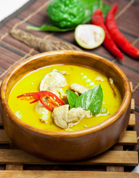 istock Green curry thai food. 804013974