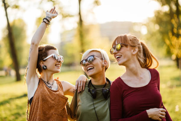 istock Going to festival together 804017058