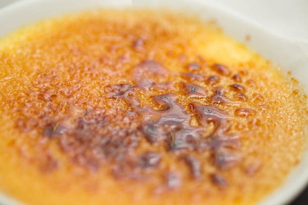 istock close up of creme brulee 804030646