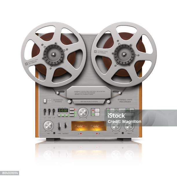 Reel-to-Reel Tape Recorder PNG Images & PSDs for Download