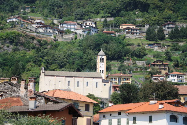 istock Gravedona ed Uniti on Lake Como, Lombardy Italy 804037252
