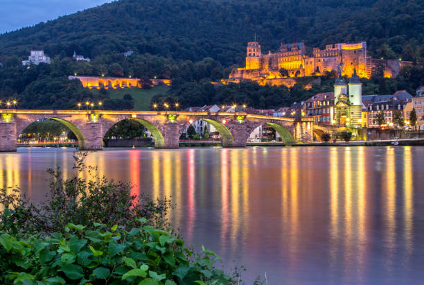 istock View to castle, Heidelberg, Germany 804039812